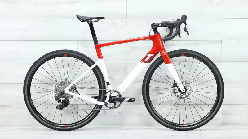 3T Exploro Racemax Apex Xplr Axs 1X12 700C Gravel Bike Red/White & Emerald/White 2