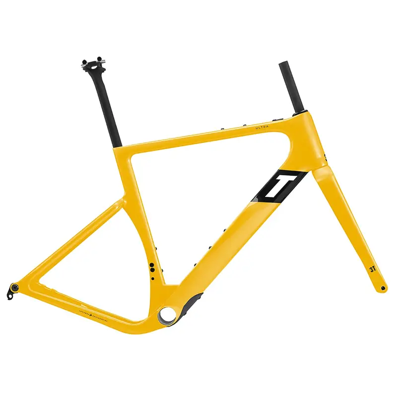 3T Ultra Gravel Bike Frameset - 2025, Mustard 1