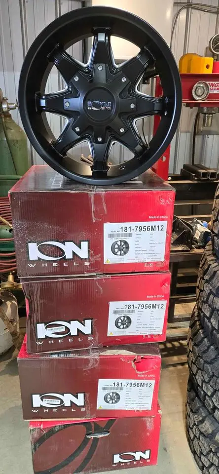 5 Mags 17" Pour Jeep Tj Et Jk 1