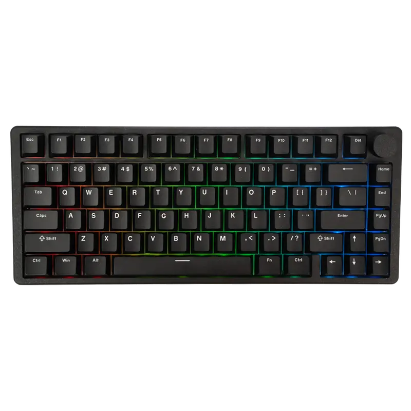 Aftershock Oden75 Aluminium Wireless Mechanical Keyboard - 75 Keys (Linear Switch) (Black) 1