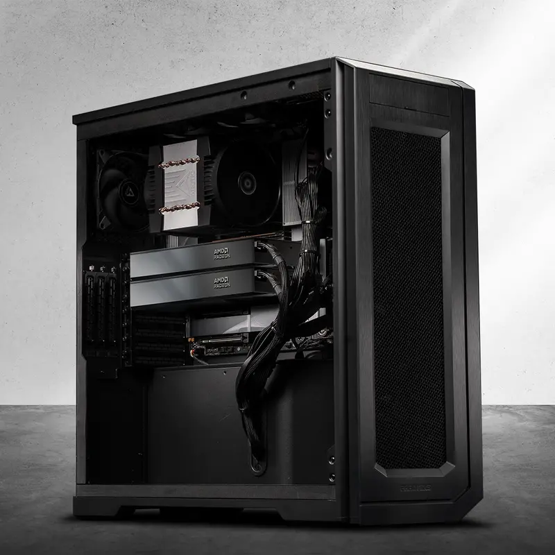 Ai Pro Ultrafocus : Amd Workstation / Threadripper 9960X + 2X Radeon Ai Pro R9700 1