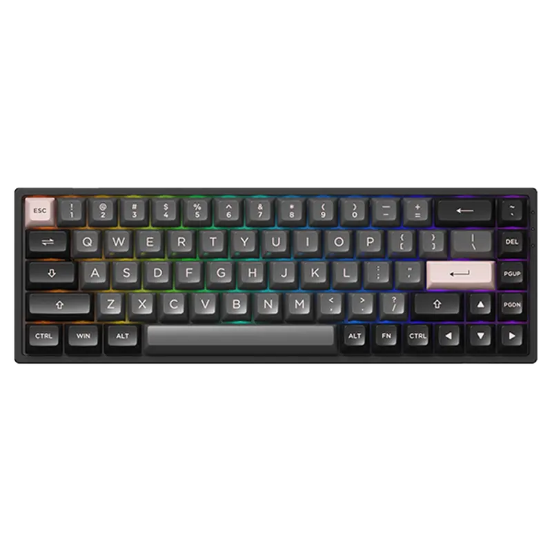 Akko 3068B Plus Black & Pink (Jelly Purple Switch) 1