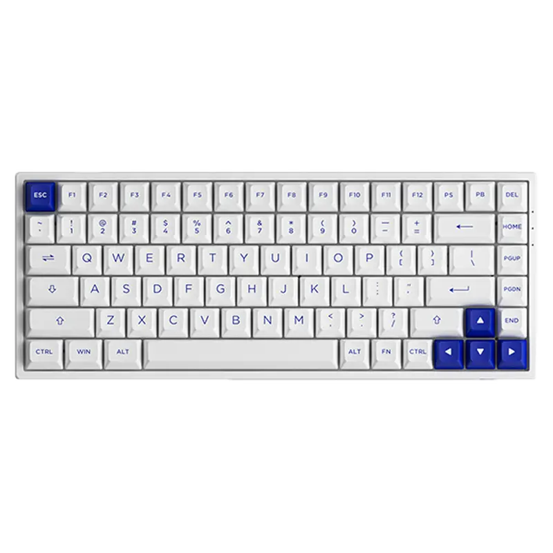Akko 3084B Blue On White (Jelly Pink Switch) 1