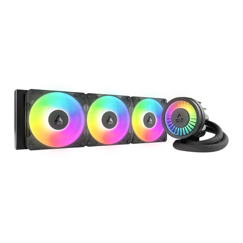 Arctic Liquid Freezer 3 Pro | 360Mm Aio Argb Liquid Cooler (Black/White) 1