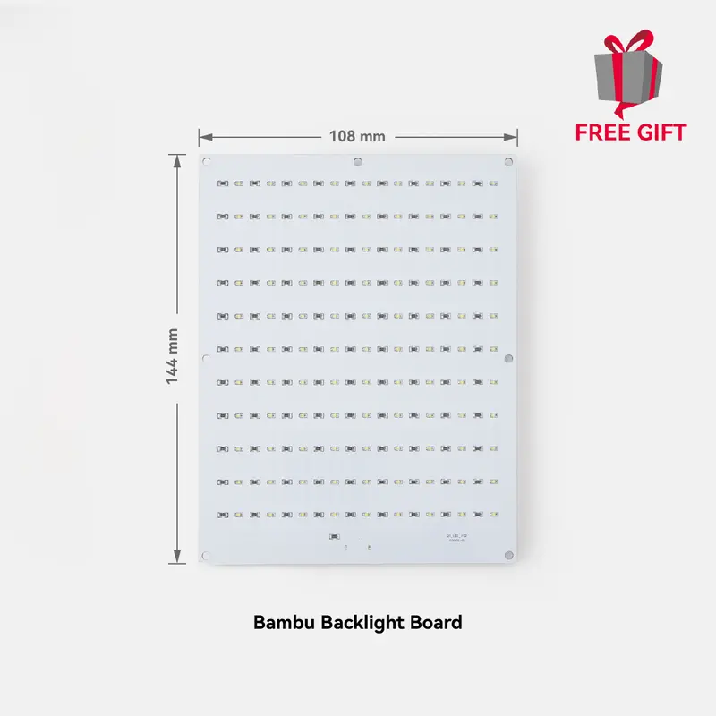 Bambu Backlight Board - For Cmyk Free Gift Redemption Only 1