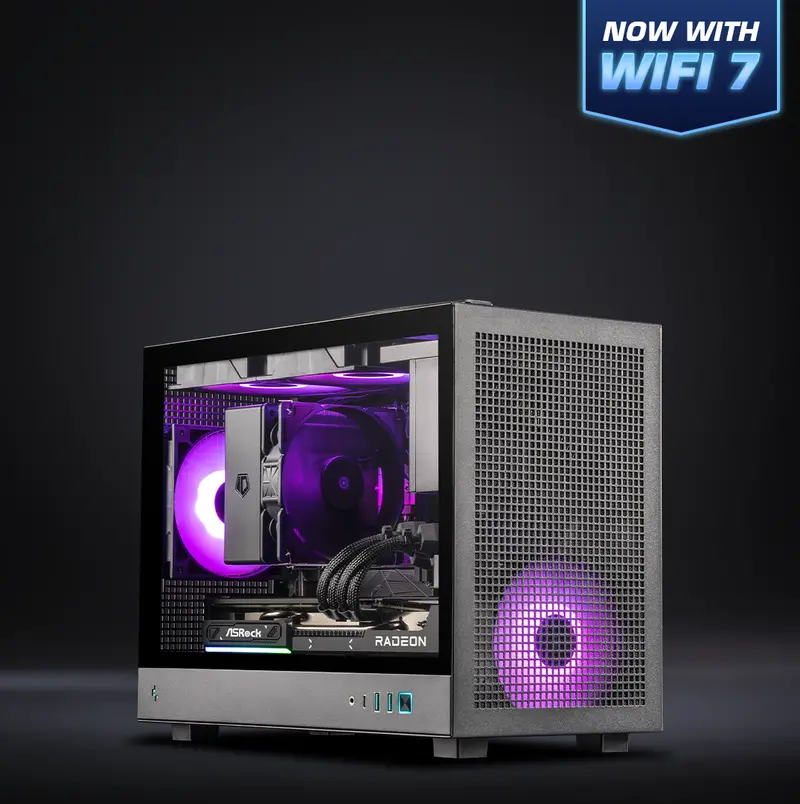 Black Lunchbox : Amd Combo L7 / Ryzen 7 7700 + Radeon Rx 9070 Xt 1