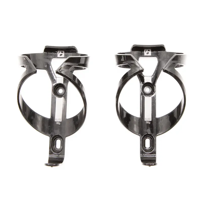 Bontrager Elite Water Bottle Cages Gloss Black Pair 69G 1
