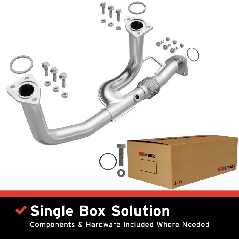 Bre Exhaust 01-04 Mdx Pilot 3.5L Front Pipe Kit 1
