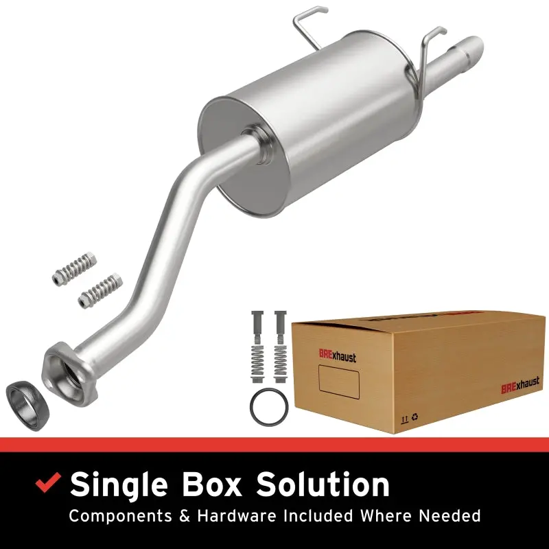 Bre Exhaust 01-05 Civic 1.7L Muffler Kit 1