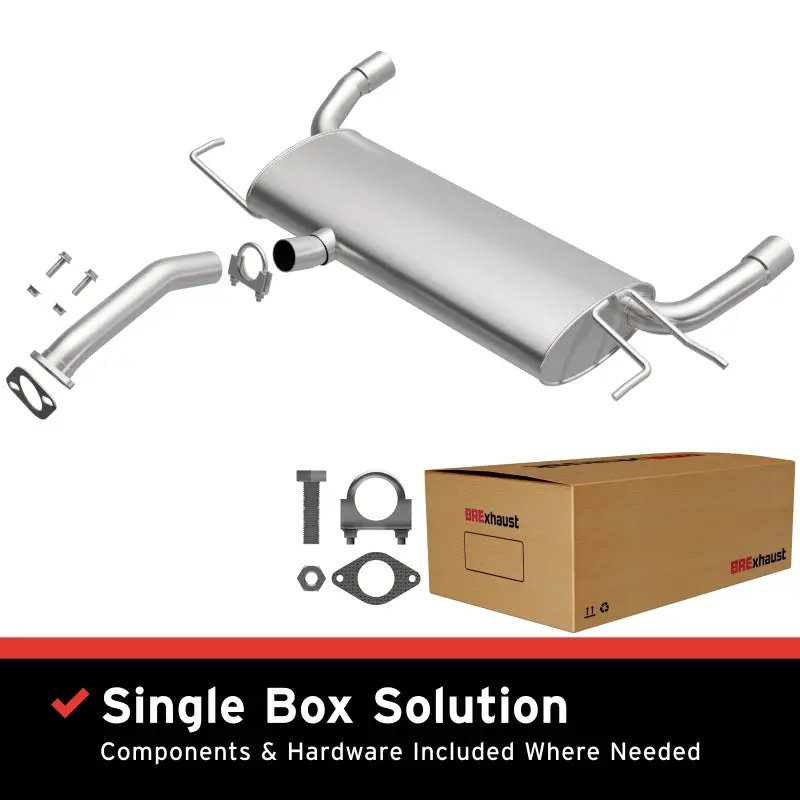 Bre Exhaust 05-10 Sportage Tucson 2.7L Muffler Kit 1