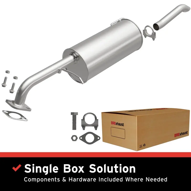Bre Exhaust 06-11 Accent Rio 1.6L Muffler Kit 1
