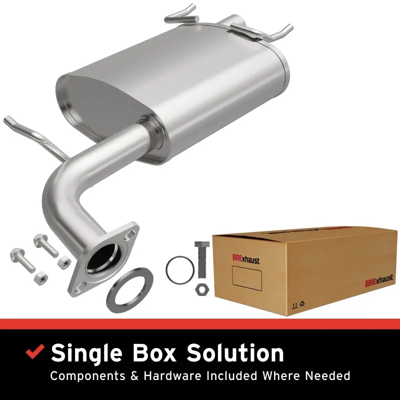 Bre Exhaust 07-11 Camry 2.4L 2.5L Muffler Kit 1