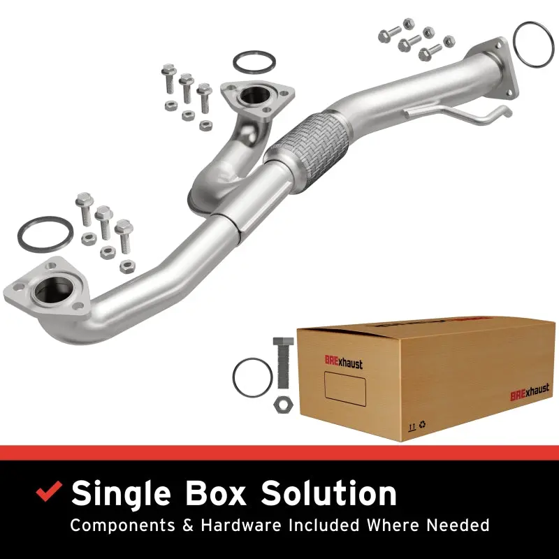 Bre Exhaust 08-12 Accord 3.5L Front Pipe Kit 1