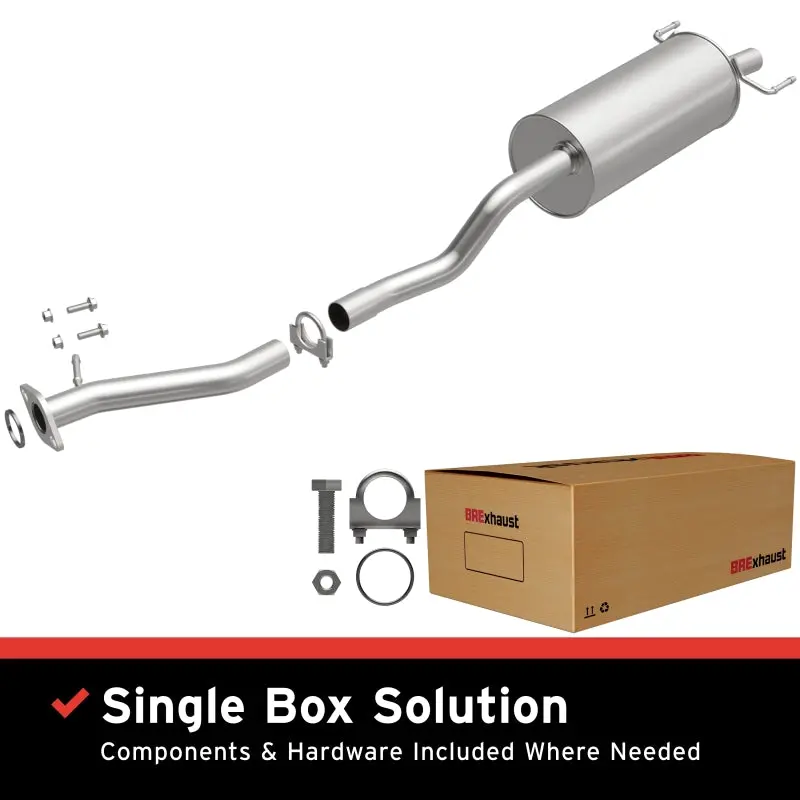 Bre Exhaust 90-93 Accord 2.2L Muffler Kit 1