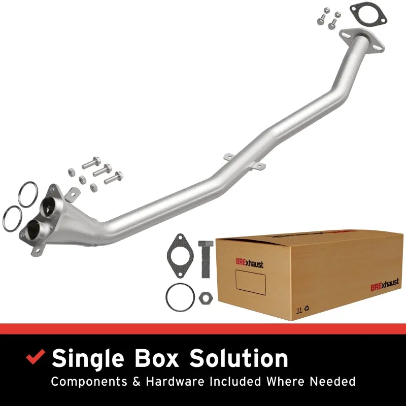 Bre Exhaust 90-96 D21 Pickup 2.4L Front Pipe Kit 1