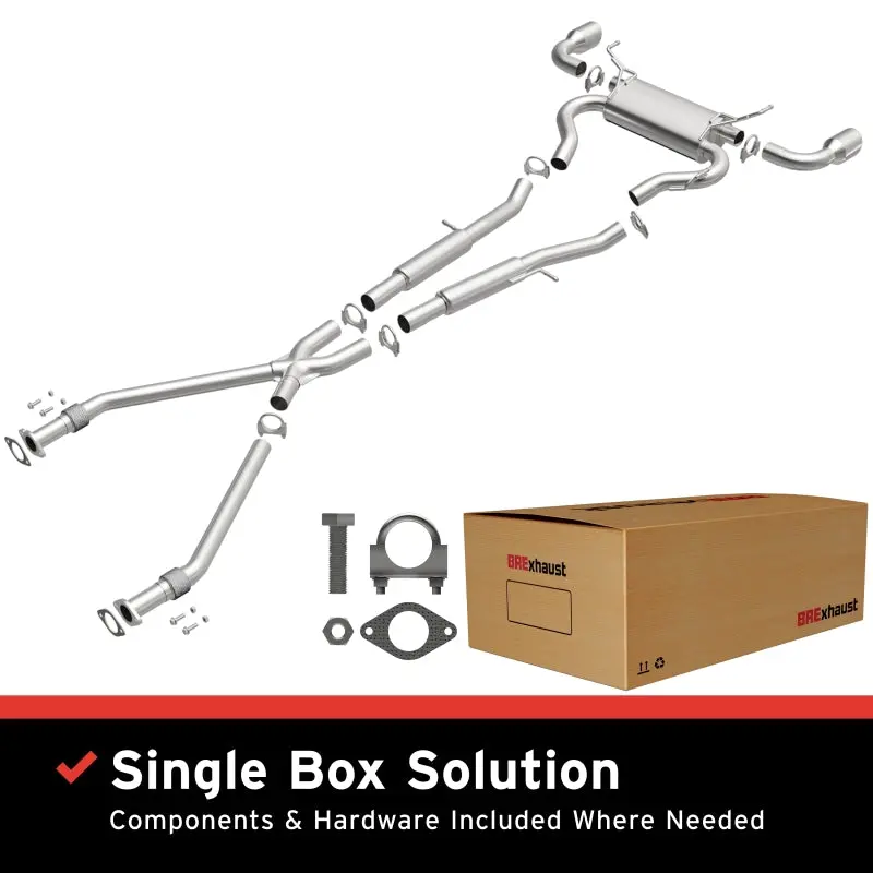 Brexhaust 09-20 Nissan 370Z 3.7L Exhaust Kit 1