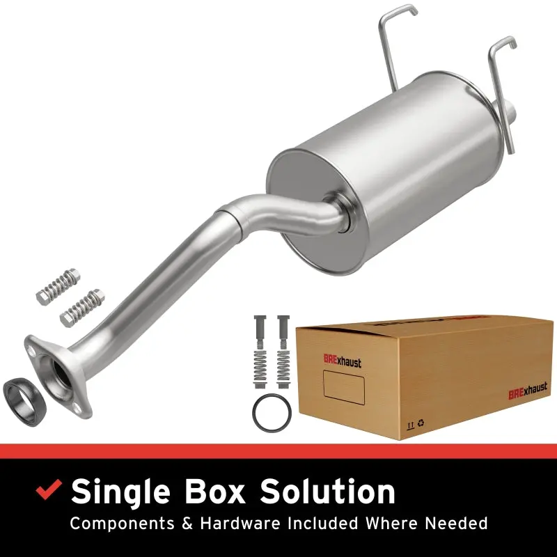 Brexhaust 93-95 Honda Civic Del Sol 1.5L Muffler Kit 1