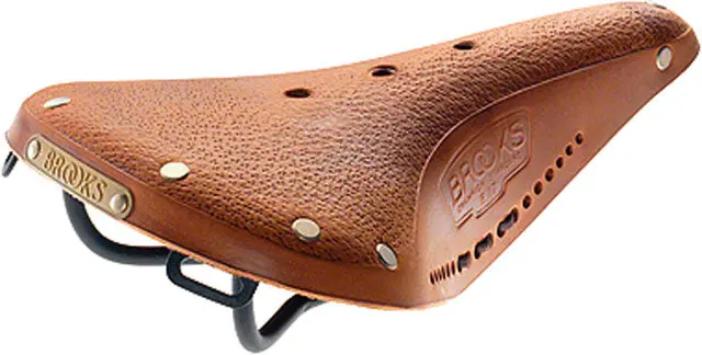 Brooks B17 Softened Saddle - Steel, Tan, Men's 1