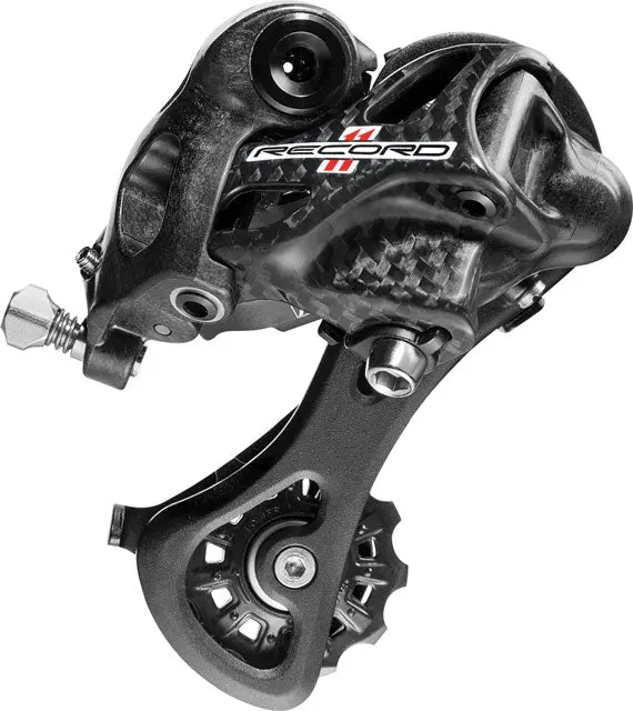 Campagnolo Record Rear Derailleur - 11 Speed, Medium Cage, Carbon 1