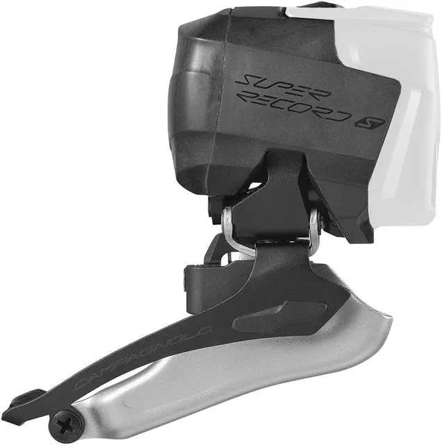 Campagnolo Super Record S Wireless Front Derailleur - 12-Speed, Braze-On, Battery Sold Separate, Black 1