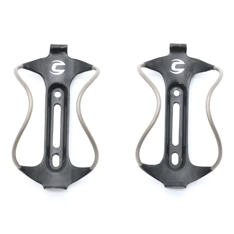 Cannondale Immix Carbon/Titanium Top Load Water Bottle Cages Pair - 60G 1