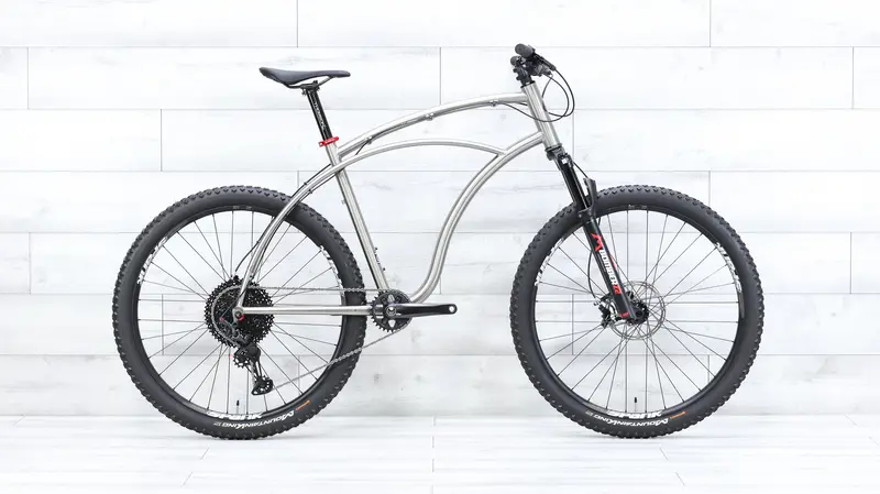 Carver Newsboy Titanium Mountain Bike - 2022, X-Large 1