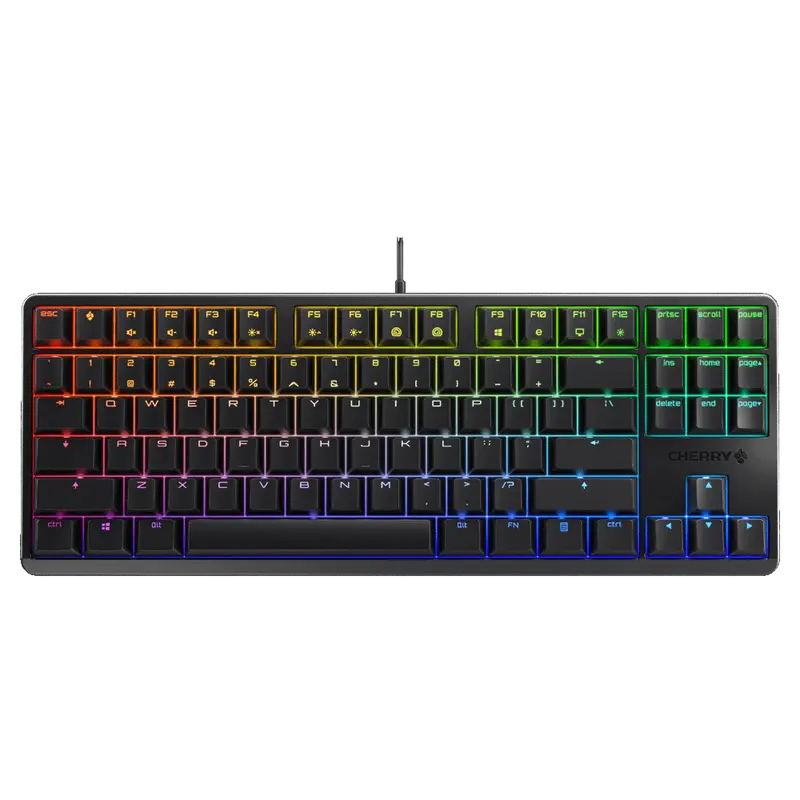 Cherry Tkl 87 Rgb Black (Mx Red) (G80-3000S) 1