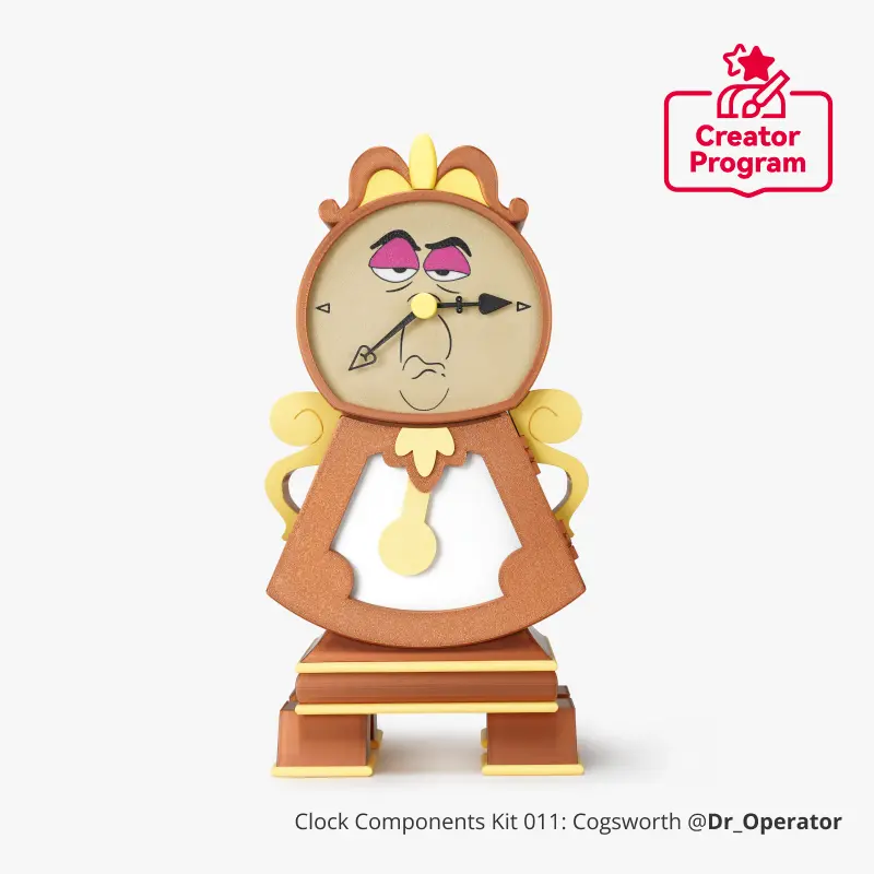 Cogsworth Clock 1