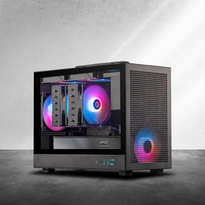 Compact Ai Pro : Amd L9 / Ryzen 9 9900X + Radeon Ai Pro R9700 1
