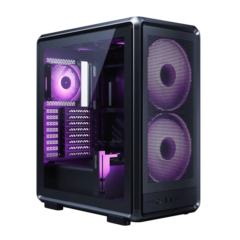 Cooler Master Masterframe 500 | Mesh Argb Case (Black/Silver) 1
