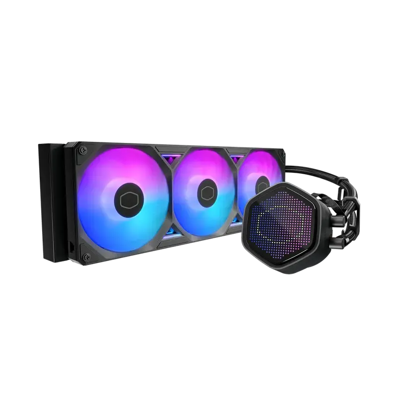 Cooler Master Masterliquid 360 Atmos Ii Pixel Led Argb | 360Mm Aio Liquid Cooler 1