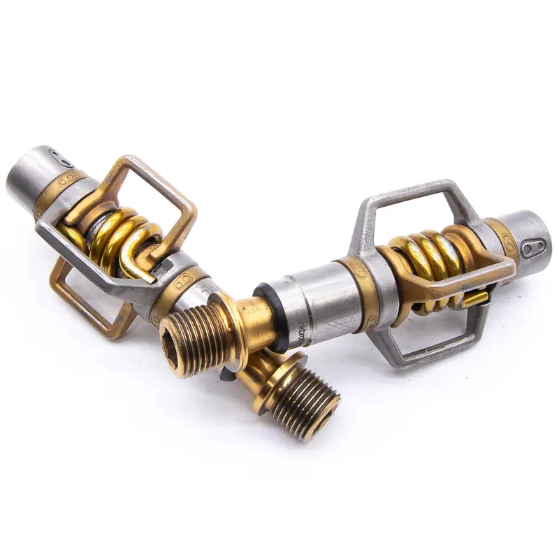 Crank Brothers Eggbeater 11 Gold Clipless Mtb Pedals Titanium 185G 1