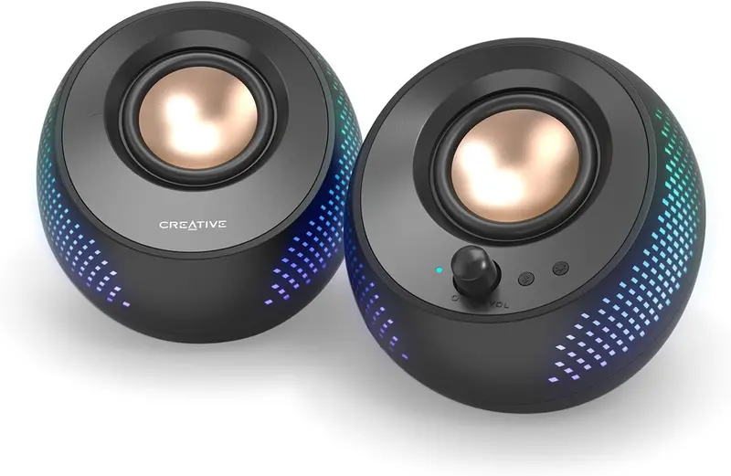 Creative Pebble X | 2.0 Usb-C Desktop Speakers 1