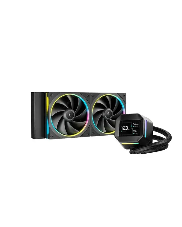 Deepcool Lm240 Argb | 2.4" Lcd 240Mm Aio Liquid Cooler 1