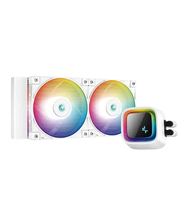 Deepcool Ls520 Argb | 240Mm Aio Liquid Cooler (White) 1