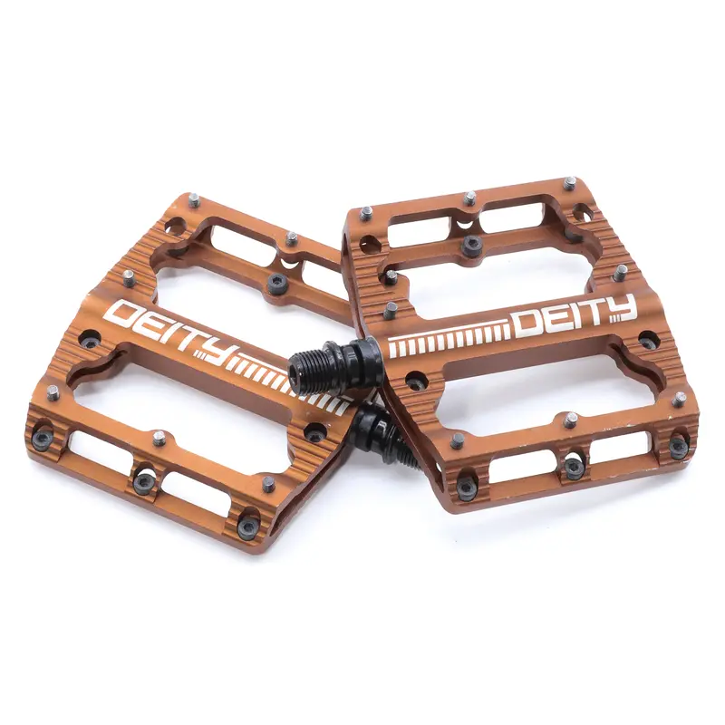 Deity Black Kat Platform Mtb Bike Pedals - 429G, Bronze 1