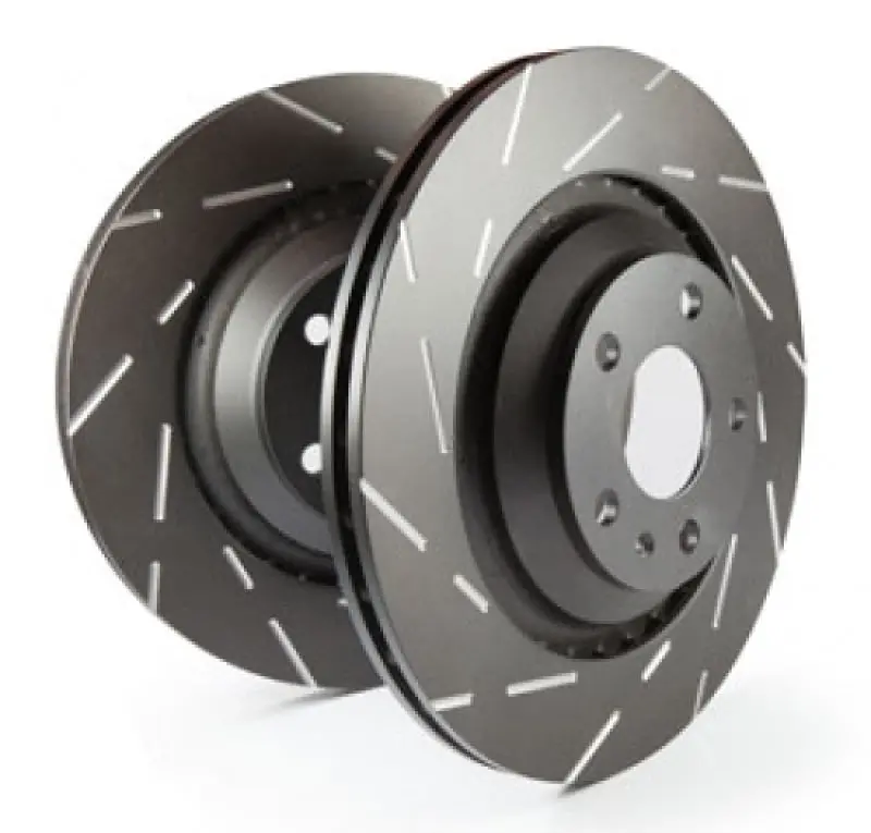 Ebc 11-13 Audi A8 Quattro Usr Slotted Rear Rotors 1