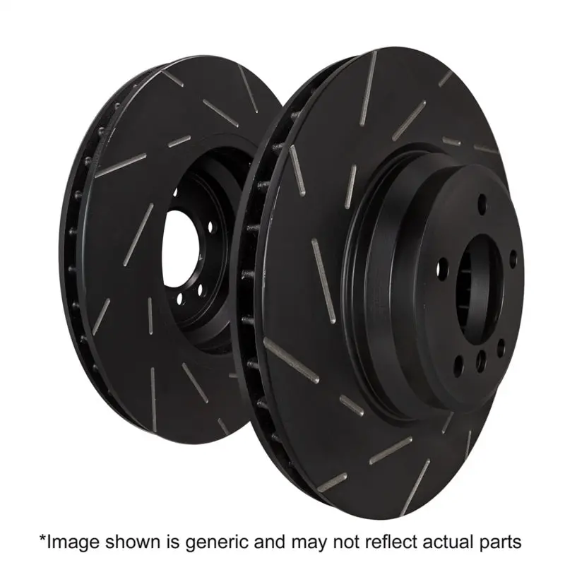 Ebc 13+ Audi A6 Quattro 3.0 Td Usr Slotted Front Rotors 1