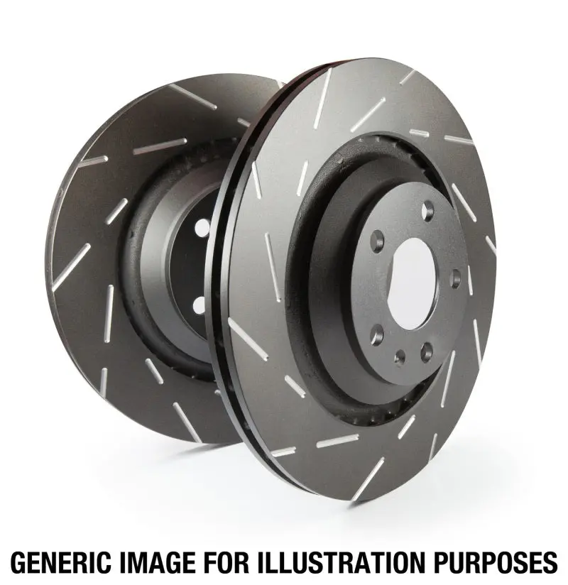 Ebc 89-94 Nissan Skyline (R32) 2.0 Gte Usr Slotted Rear Rotors 1