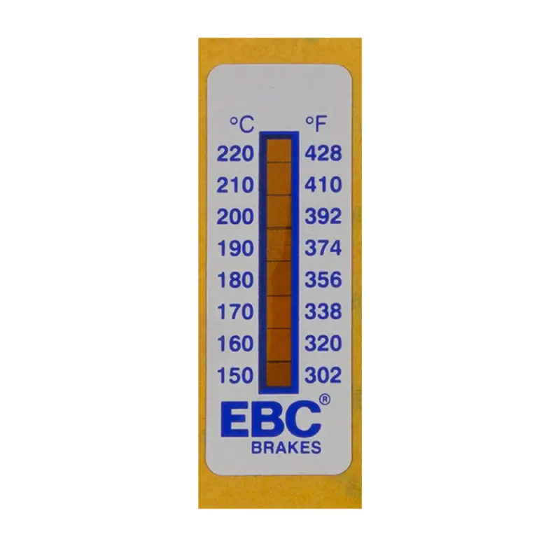 Ebc Racing Level Caliper Temperature Strips (8 Pack) 1