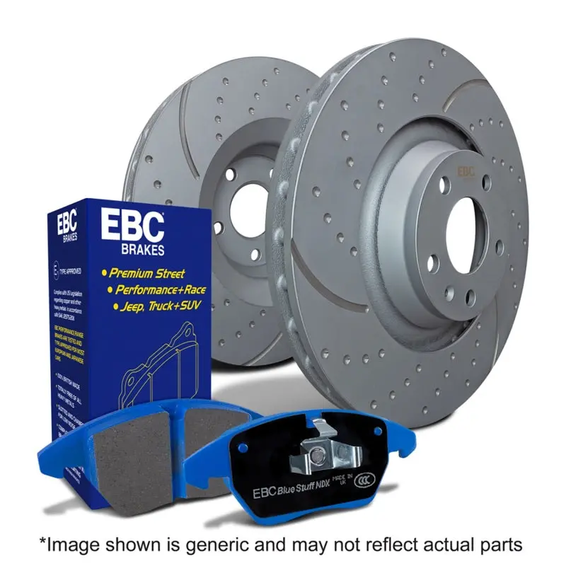 Ebc S6 Brake Pad And Rotor Kit 1