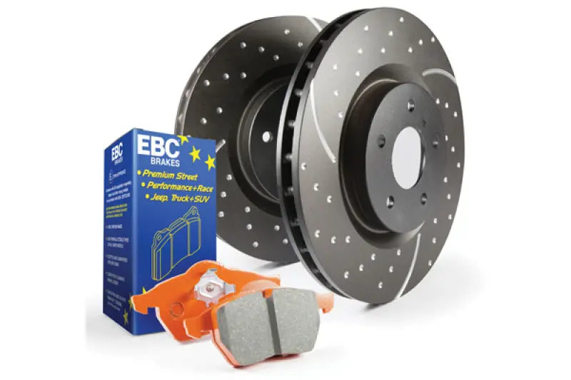 Ebc S8 Brake Pad And Rotor Kit 1