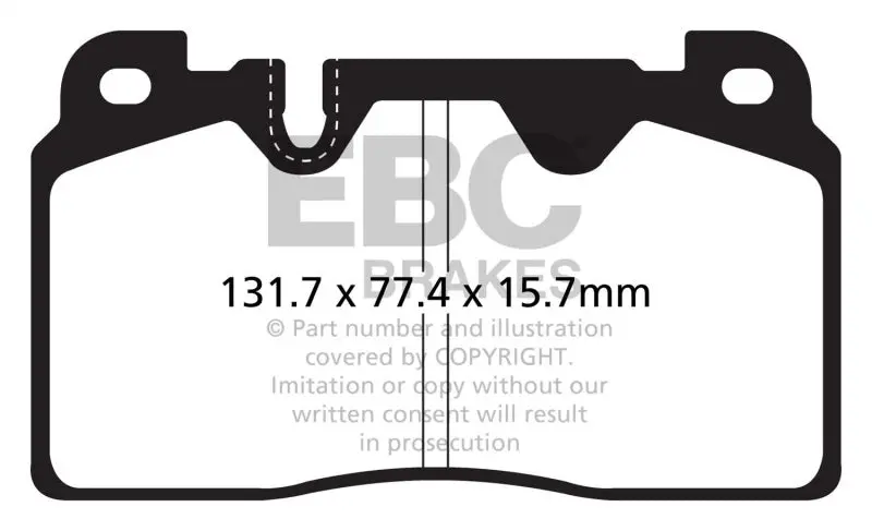 Ebc S8 Brake Pad And Rotor Kit 1