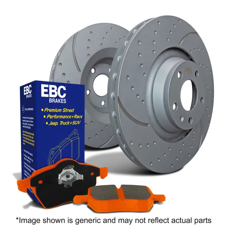 Ebc S8 Brake Pad And Rotor Kit 1