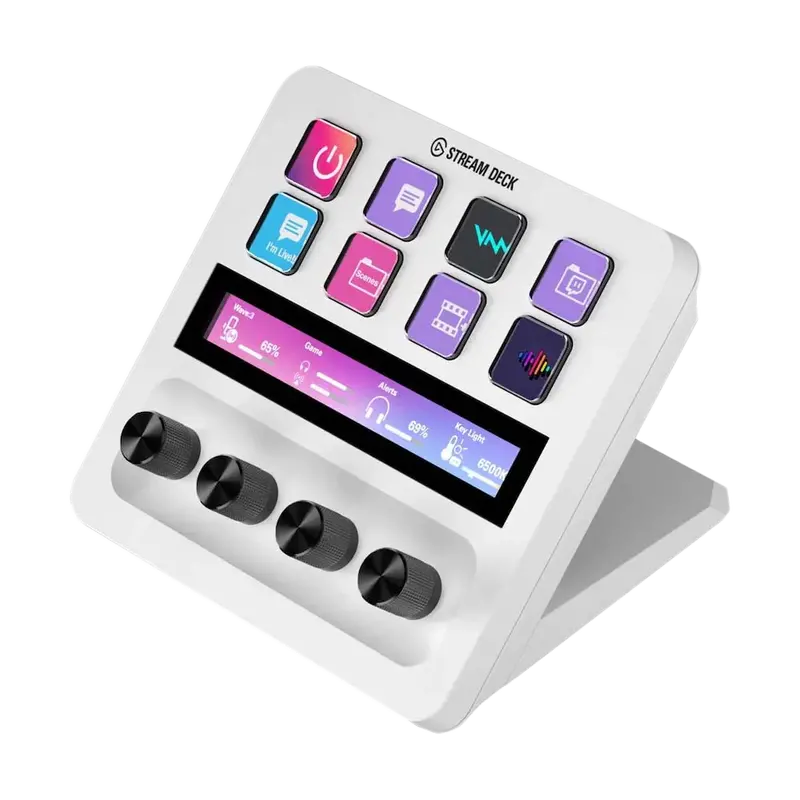 Elgato Stream Deck+ All-In-One Creator Console (White) 15% Off Pwp Bundle 1