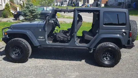 Ensemble De Rehaussement Pour Jeep Wrangler Jk-Jku 2,5'' 1