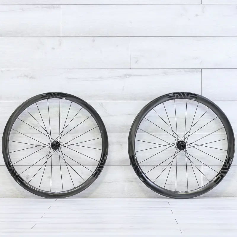 Enve 3.4 Ses Carbon Disc Wheelset - 700C, Tubeless, Center Lock, Hg-11 Speed 1