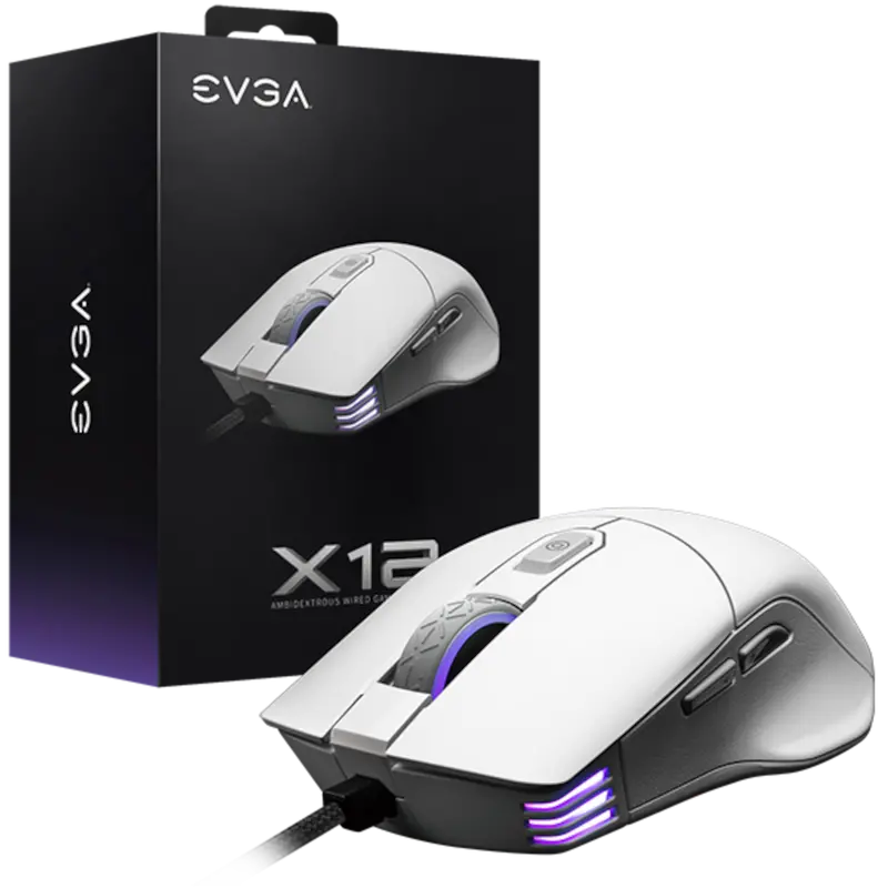 Evga X12 Mouse White 1