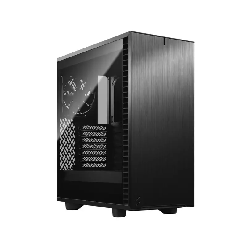 Fractal Design Define 7 Compact | Silent Atx Tempered Glass Case (Solid) 1