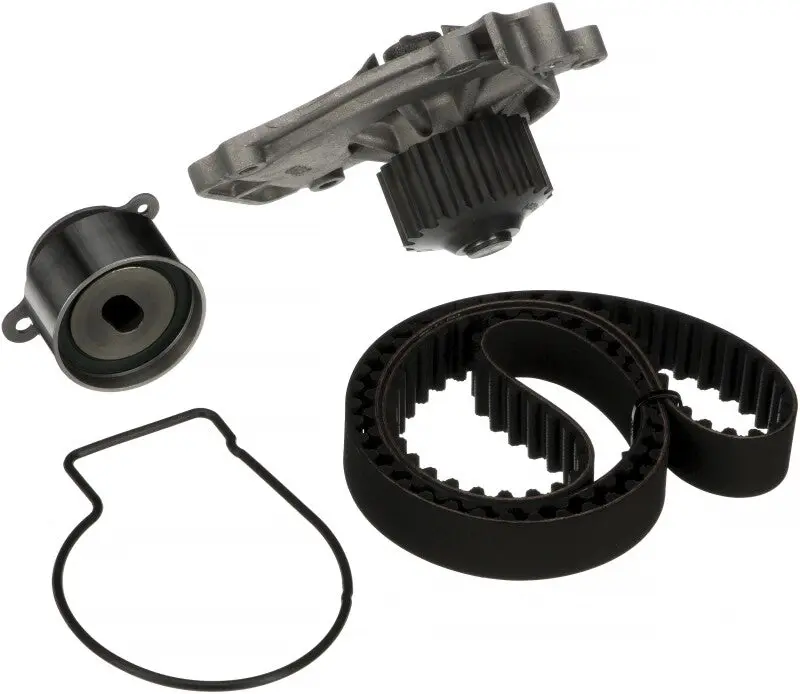 Gates 06-10 Toyota Highlander V-6 3.3L Electric Assist Timing Belt Component Kit W/Water Pump 1